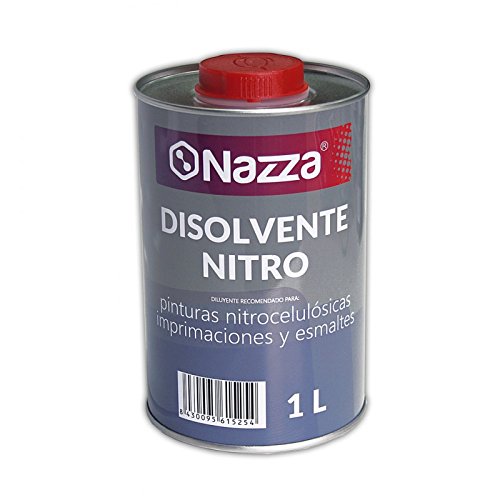Disolvente Nitro Nazza | Especialmente indicado para lacas y esmaltes nitrocelulósicos | Envase Metálico de 1 Litro