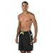 Speedo Men's Marina Volley 2.0, Black/Green, X-Large