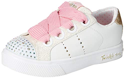 Chaussures Skechers Twinkle Breeze 2.0 blanches filles faciles a enfiler