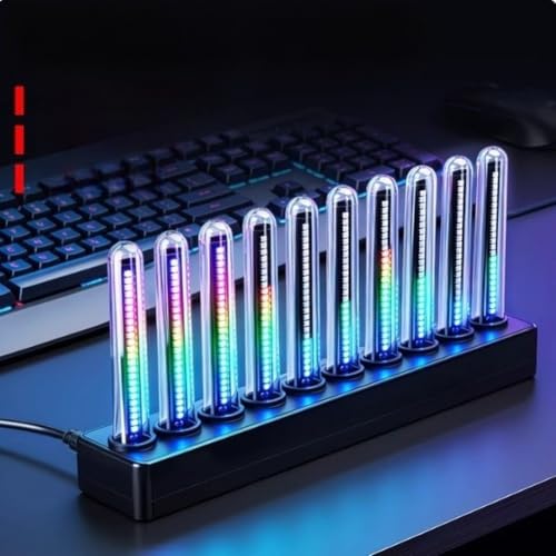 Audio LED RVB rythmique avec 8 styles d'affichage dynamique - 8