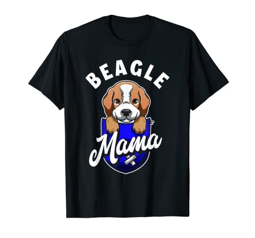 Beagle Mamá Beagle Mamá Divertido Beagle Camiseta