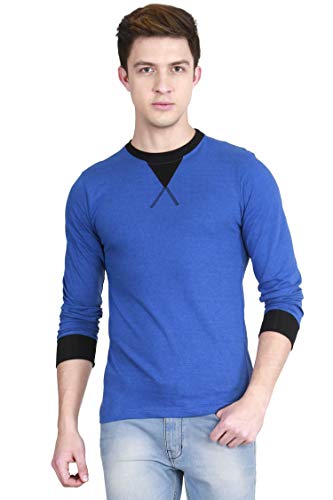 Image of fanideaz Men's Cotton Full Sleeve Henley T Shirts for Men