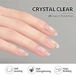 GAOY Clear Builder Gel for Nails, 16ml Nail Strengthener in a Bottle, Nail Extension Hard Gel, Soak Off Long Lasting UV Light Cure, Base Coat Top Coat Needed - Image 4