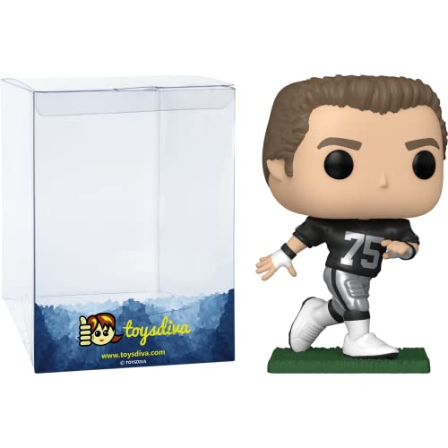 H O W I E L O N G [Raide R S]: Fun Ko P O P ! Football Vinyl Figurine Bundle With 1 Compatible 'Toysdiva' Graphic Protector (151 - 51749 - B)