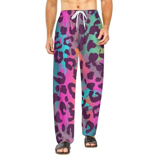 Bas de pyjama léopard femme long : fini les pantalons sans poches pour la nuit