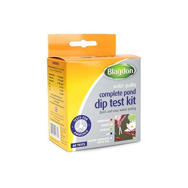 Blagdon Quick & Easy Complete Pond Water Quality Dip Test Kit, Ammonia