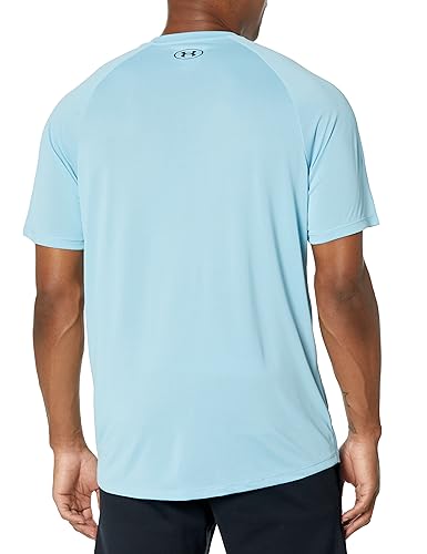 Under Armour Men's Tech 2.0 Short-Sleeve T-Shirt, (490) Blizzard / / Black, 4X-Large2