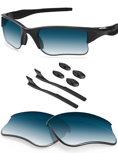 Image of BLAZERBUCK Replacement Lenses & Sock Kit for Oakley Half Jacket 2.0 XL OO9154 Sunglass