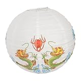 Mikinona linterna pequeña del tótem del dragón lampara pared aplique pared decoración Decorar linterna al aire libre linterna japonesa de interior japones pequeña linterna accesorios