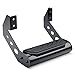 Steelcraft 200010 Universal Side Drop Step 4 in. Wide Round Tube Black Powdercoat Universal Side Drop Step