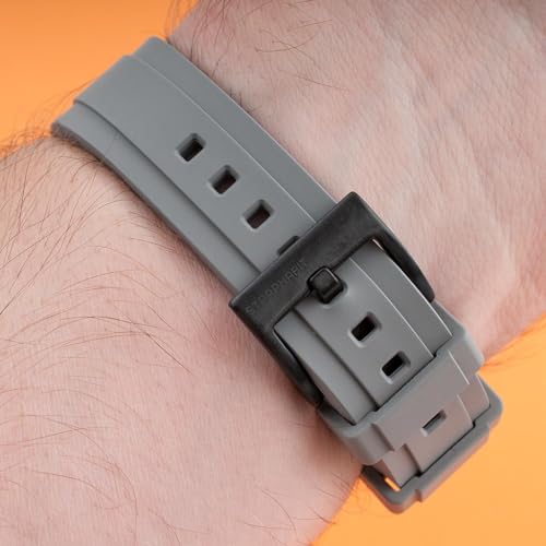 Image of StrapHabit Quick Release Rubber Watch Strap Band FKM 20mm 22mm 24mm