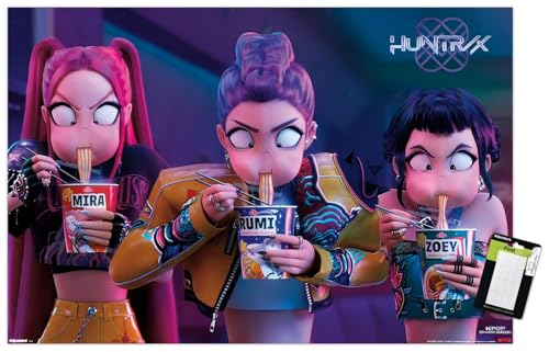 Netflix KPop Demon Hunters (2025) - Huntrix Noodles Wall Poster, 34L