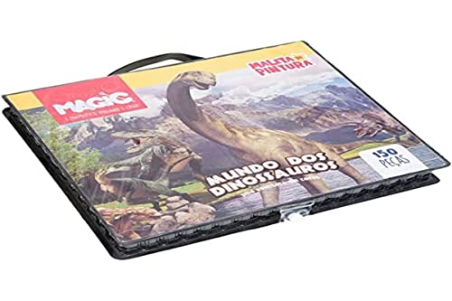 Maleta de pintura 150 peças - Dinos