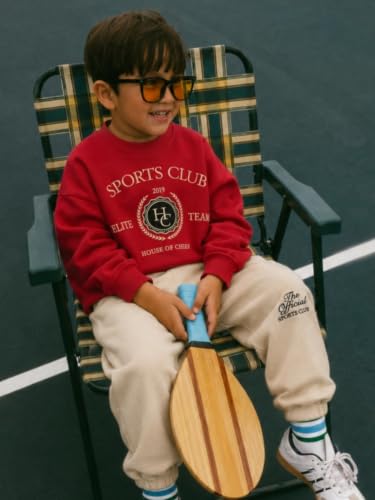 Image of Nap Chief Kids Cotton Printed Co ord Set for Boys & Girls, Sweatshirt And Joggers Clothing Set for Casual Wear