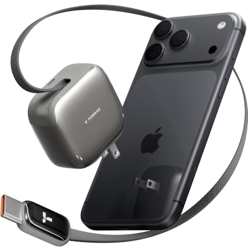 TORRAS FlexLine 35W USB C Charger, Dual-Port GaN Retractable Charger - image 1