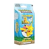 pokemon karten pikachu ex Deutsch Lively Moments Pokemon Karten Let´s Play - Pikachu Themendeck DE Deutsch Sammelkarten Spielkarten