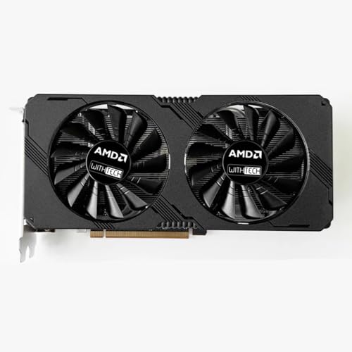 WITHTECH Tarjeta gráfica AMD Radeon RX 6600M, 8GB, GDDR6, 128Bit, 8Pin, PCI-E, 3,0 × 16, Radeon GPU