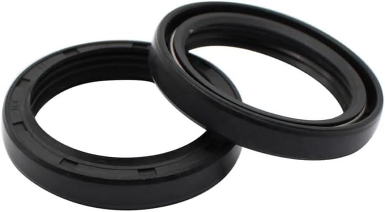 Motorcycle Part Front Fork Damper Oil Seal and Dust Seal for YAMA-HA FZ750 FZ 750 1985-1992 FZ700 FZ 700 1987 (Color Oil Seal)