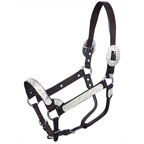 Tough 1 Silver Royal Silver Scroll Show Halter