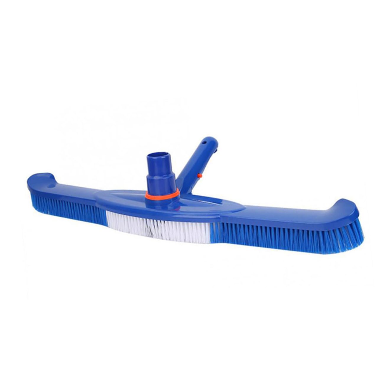 Brosse de Nettoyage pour Piscine 20 Pouces, Poils Plastique, Robuste | Balai Brosse Piscine Bleu, Aluminium, Nettoyage Rigoureux Intérieur et Extérieur, Sandales Femme