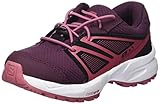 Salomon Sense Climasalomon™ Waterproof (wasserdicht) Kinder Trailrunning-Schuhe, Lila (Wine Tasting/White/Mauve Wood), 27 EU