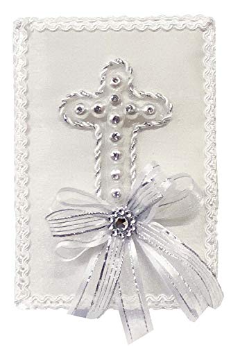 Swea Pea & Lilli White Pearl Cross Baptism Candle Set Kit For Christenings With Shell And Favors #TOP2