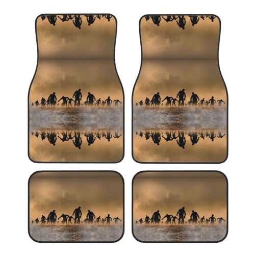 Tapis de voiture zombie pour les trajets quotidiens en SUV ou camion