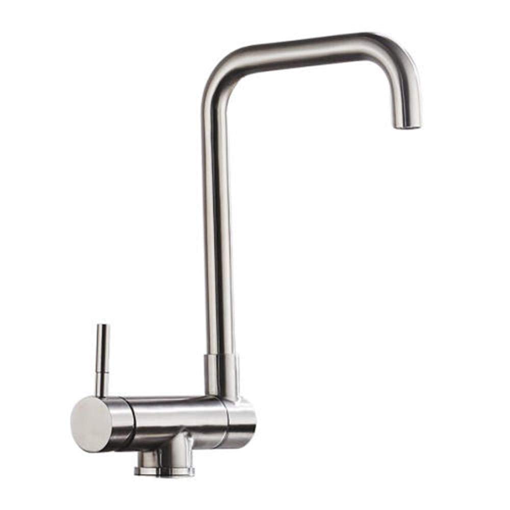 Robinets de cuisine robinet d'évier pliant fenêtre mitigeur rotatif