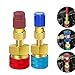 TENYELE R1234YF Quick Couplers R1234YF To R134A Quick Coupler Adapter R1234YF Fitting Connector For Car Conditioner AC Charging