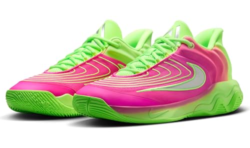 Giannis Immortality 4 Basketball Shoes (FQ3680-303, Lime Blast/Hyper Pink/Pure Platinum/Metallic Silver)2