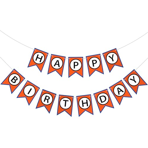 Image of VitalCozy Anime Theme Dragon Happy Birthday Bunting Banner Pre-string with Black Letters Birthday Decoration Banner for Anime Party Supplies