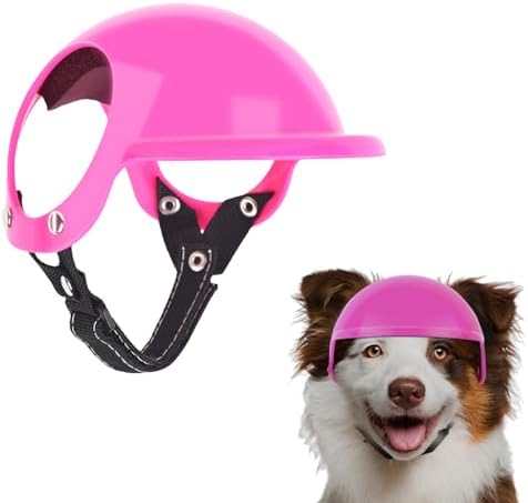 Petmolico Safety Helmets for Dogs, Dog Helmet with Ear Holes & Ad...
