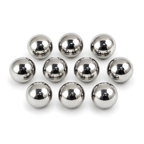 10pcs 1" Chrome Steel Bearing Balls 25.4mm Steel Ball Precision Bearings
