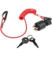 KIMISS Motorcykel Tändningslås Nyckelbrytare Säkerhetsnyckel Tändningsnyckel Tändningsnyckelbryta...