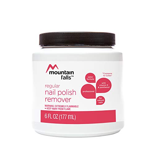 Mountain Falls Regular Dip-It Nail Polish Remover for Natural Nails, with Vitamin E and Panthenol, 6 Fluid Ounce