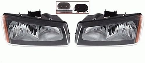 New Headlight Replacement For Chevy Silverado 1500 2500 3500 Hd 03 04 Pickup Head Lamp Pair
