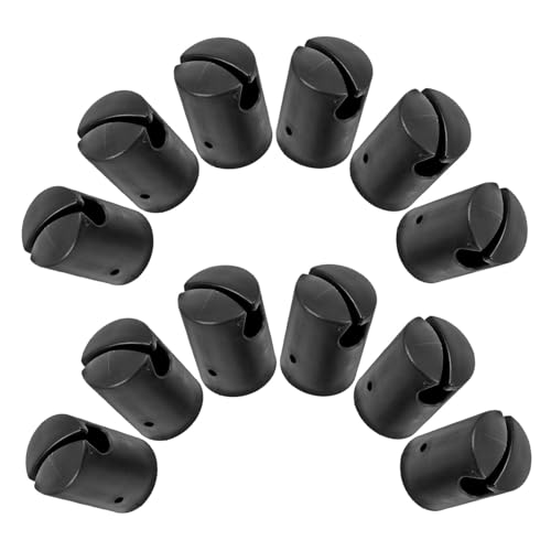 Embouts de protection pour poteaux de trampoline extérieur SUPVOX en plastique - Lot de rechange