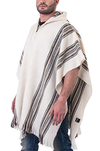 Gamboa Poncho Men Mens Poncho Wool Poncho Poncho For Men Alpaca Poncho Mexican Poncho Pancho Men Ponchos Adult #TOP3