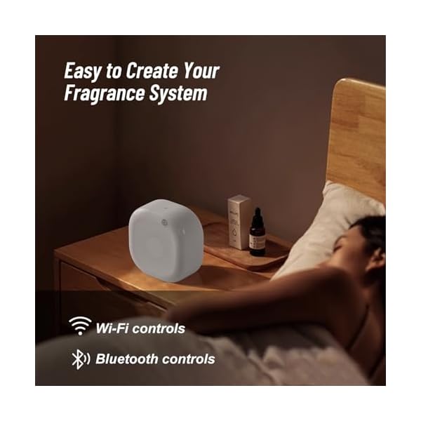 Smart Scent Air Machine for Home, Hotel Collection Diffuser, Bluetooth Waterless Diffuser with Cold Air Technology - 500ML, HVAC Scent Diffuser for Large Room, Offices, Hotel and Spa (White) - Image 6