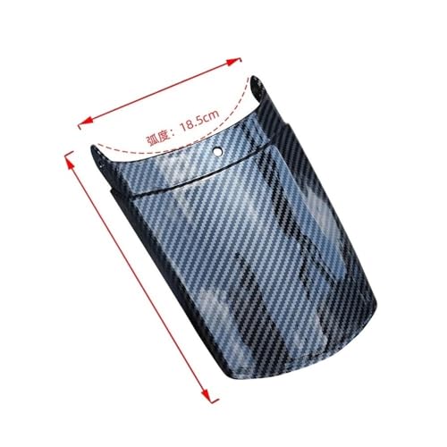 Garde-Boue NMAX 155 extension de carénage en carbone noir pour moto