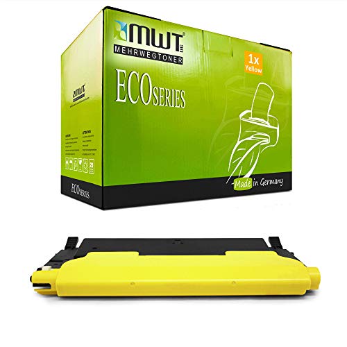 MWT Tóner amarillo compatible para Samsung CLP 320 325 / CLX 3180 3185 – CLT Y4072S Premium Alternativa Amarillo