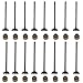 labwork 16 Exhaust and Intake Valves Fits for 92-05 Honda Civic del Sol 1.6L 1.7L SOHC D16Z6