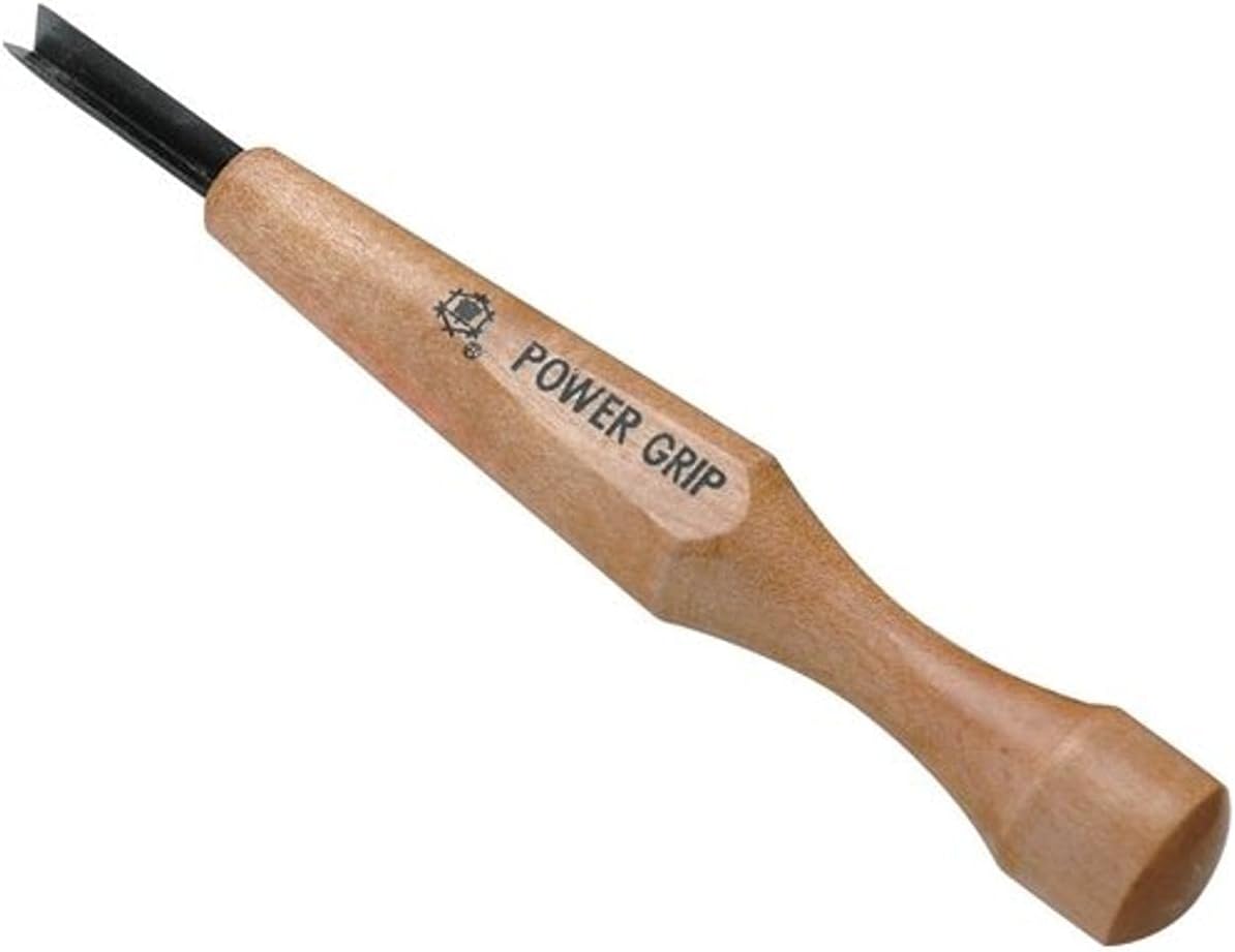 Akira Miki Power Grip Chisel, Triangle, 0.2 inch (4.5 mm)