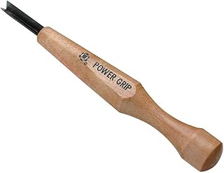 Akira Miki Power Grip Chisel, Triangle, 0.2 inch (4.5 mm)