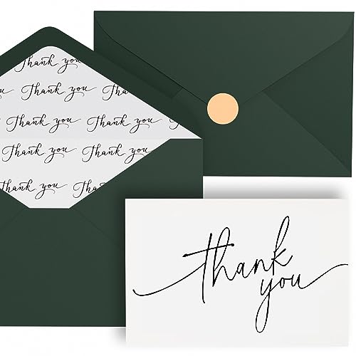 Goefun 144 Thank You Cards with Envelopes Bulk Pack 4×6