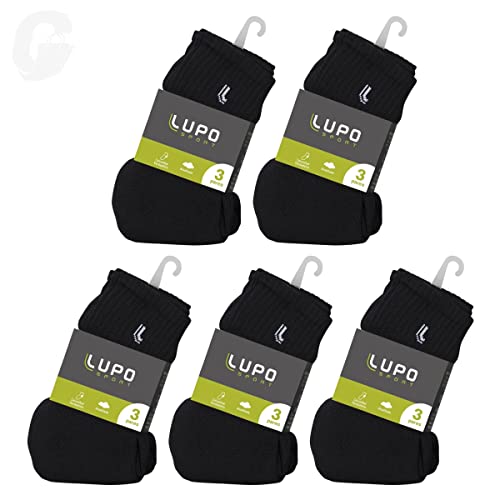 Kit 15 Pares De Meias Esportiva Lupo Cano Médio Algodão 3245 Original