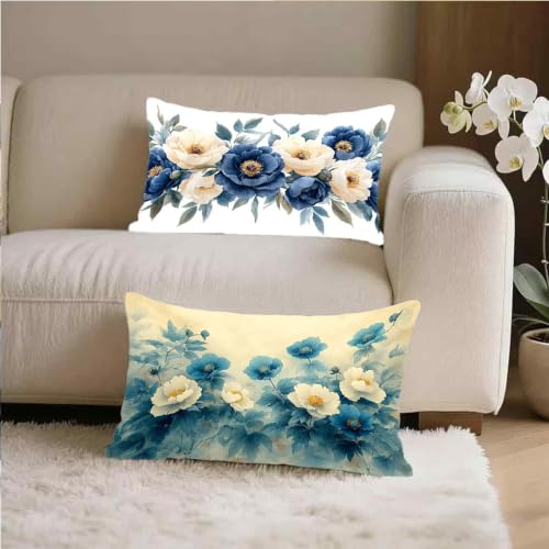 Housse de coussin 40x70cm étanche avec fermeture éclair invisible pour canapé - 4