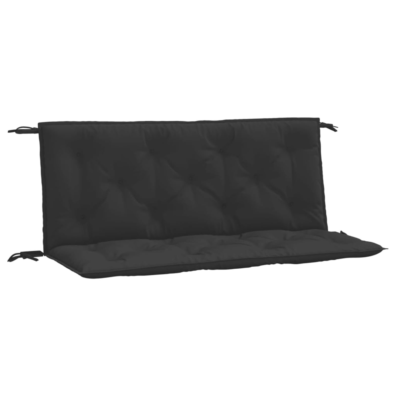 BaraSh Cuscino per Dondolo Nero 120 cm in Tessuto,Cuscino per Dondolo,Cuscino per Dondolo da Giardino,Cuscino per Panche(SPU:315011)