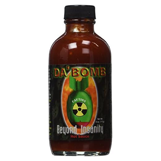 Da Bomb Beyond Insanity Hot Sauce, Bottle