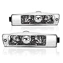 JOM Car Parts & Car Hifi GmbH 80002 Frontblinker, Blinker, mit Standlichtfunktion, Klarglas/chrom